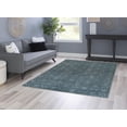 thumbnail image 4 of Evolution Damask 5 ft. x 7 ft. 6 in. Area Rug, Blue, 4 of 5