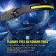 thumbnail image 2 of Cob Led Headlamp Sensor Headlight With Built-in Battery Flashlight Usb Rechargeable Head Lamp Torch 5 Lighting Modes Work Light Or Cycling Running C, 2 of 4
