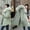 Green, variant on EGNMCR Womens Long Puffer Coat, Long Sleeve Padded Winter Down Coats, Hooded Parka Jacket Women's Winter Thickening And Velvet Keeping Warm Casual Coat With Hat Women Coat