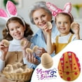 thumbnail image 3 of Artrylin 20Pcs DIY Paper Mache Easter Eggs,3.1"x2.1"Durable Easter Eggs Empty,Cardboard Easter Eggs,Paint Your Own Paper Mache Eggs for Easter Party Gifts Basket Filler Classroom Crafts (Brown), 3 of 7