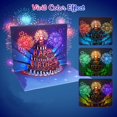thumbnail image 4 of Tarjeta Musical 3D con Luz y Música – Tarjeta de Felicitación de Pastel Plegable, Regalos Originales y Divertidos para Mujer, Hombre, Amigos y Familiares, 4 of 4