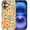 Surfing Beach Flower Collage, variant on Case for iPhone 17, Drop Protection Hybrid 2-Layer Hard Phone Cover-Tile Beachy Fruit Collage