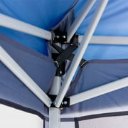 Ozark Trail Slant-Leg Canopy Accessory Pack with Screen Walls and Shade for 10 x 10 ft Frames, Gray
