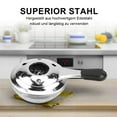 thumbnail image 5 of Fondue Burner Stainless Steel Portable Windproof Alcohol, 5 of 5