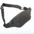 thumbnail image 1 of Riñonera de cuero vintage para hombre, hecha a mano, de piel de vaca de primera capa, bolso cruzado de cuero genuino, bolso coreano para deportes al aire libre y ciclismo para hombre, 1 of 5