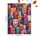 thumbnail image 3 of Qisvanset Ochre Leaf Sun Abstract Canvas Print 12x16 Inch Kitchen Wall Art, 3 of 8