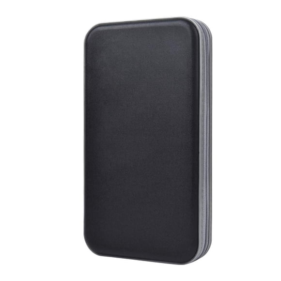 Funda portátil para CD/DVD alavisxf xx con capacidad para 72 personas, color negro