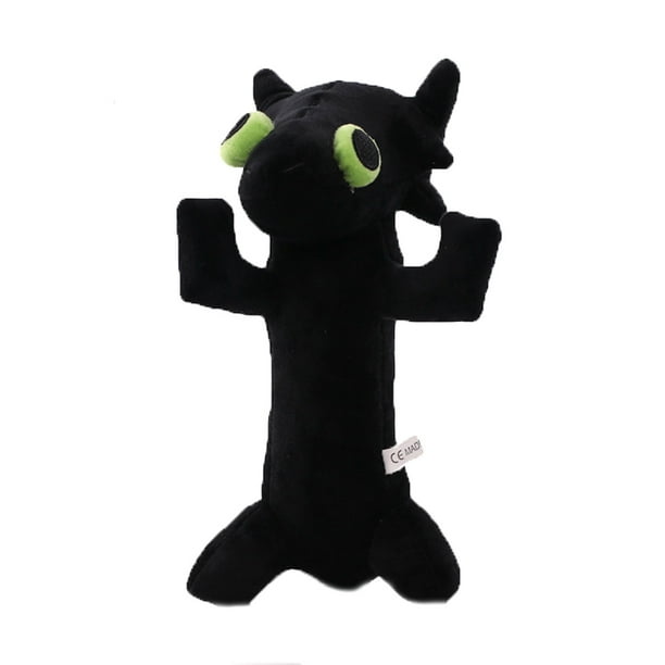 Peluche de peluche Toothless Anime de 25 cm para niños y fanáticos