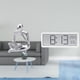 thumbnail image 2 of Figura de lector abstracto,Estatua de pensador abstracto,arte,manualidades,decoraciones,Reloj de pared digital,Reloj de pared digital multifuncional para oficina,Reloj de escritorio de pantalla, 2 of 8