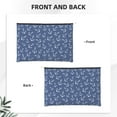thumbnail image 2 of Easygdp Nautical Anchors Makeup Bag Toiletry Bag Canvas Makeup Bags Zipper Cosmetic Pouch Travel Cosmetic Pouch for Women Gifts, 2 of 7