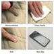 thumbnail image 4 of Funda para Asiento Inferior de Coche Beige de Cuero Sintético Rombo Semi-cerrada Estéreo Universal para Coche SUV Camión 1 Pc, 4 of 8