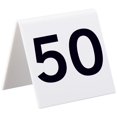 thumbnail image 2 of Alpine Table Number Cards 26 to 50 Self-Standing Tent Style Wedding Decor, 2 of 5