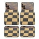 thumbnail image 1 of Balery Chess Board With Pawns Juego de 4 Alfombrillas para Auto, Revestimientos de Caucho Resistente, Diseño Antideslizante, 1 of 7