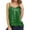 Green, variant on TSADFHJI Sweat Shirts Women Long Sleeve Plus Size Women's New Suspenders Sequins V Neck Stitching Solid Color Sexy Vest Top M White