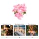 thumbnail image 4 of KAKOWELY pieza de enredadera de flores artificiales colgantes, flores falsas, decoraciones para bodas, 4 of 5