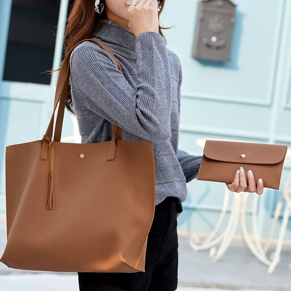 FOXER Large Leather Tote Purses and Handbags for Women India | Ubuy