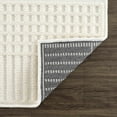 thumbnail image 5 of BoutiqueRugs Rhun High Low Washable Area Rug - Machine Washable - White, Off White - 7'10" x 10'1", 5 of 16