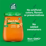 Beech-Nut Naturals Stage 1 Baby Food, Sweet Potato, 4 oz Jar