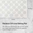 thumbnail image 2 of Alfombrilla de silicona para hornear Macaron de Buyer, 60 x 40 cm, antiadherente, 2 of 6
