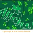 thumbnail image 4 of St. Patrick''s Day Throw Blankets Lucky Green Clover and Shamrock Flannel Throw Blanket Lightweight Cozy Decorative Blanket for Bedroom Living Rooms Couch Sofa Bed 60x80 Inch, 4 of 6