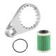 thumbnail image 5 of Llave separadora de filtro de aceite portátil y resistente para repuestos de automóviles y camiones Tipo B, 5 of 8