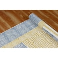 thumbnail image 5 of Casavani Living Room Décor Kitchen Area Rug, Yellow 5x5 feet, 5 of 6