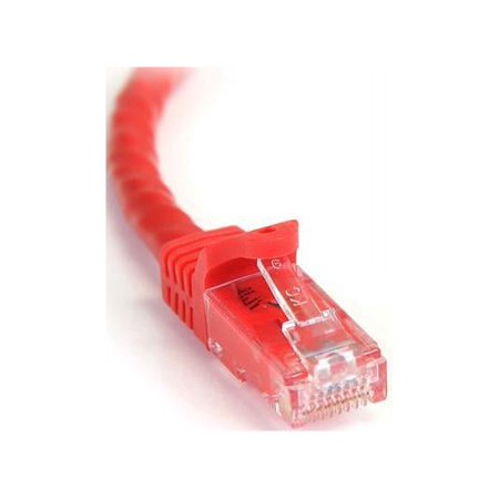 UPC: 0065030838634 | StarTech.com N6PATCH50RD 50 ft. Cat 6 Red Snagless UTP Patch Cable – ETL Verified