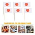 thumbnail image 4 of 200pcs Cupcake Toppers Flags Pattern Cupcake Picks Creative Cake Decorations, 4 of 6