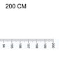 thumbnail image 3 of Unique Bargains Adhesive Tape Measure Vertical Read Measuring Tape White 78.74'', 3 of 5