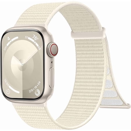 GoldMine Sport Nylon Loop Bands Compatible with Apple Watch Bands 40mm 44mm 45mm 38mm 41mm 42mm 46mm 49mm for Women Men, Adjustable Braided Straps for iWatch Series 11/10/9/8/7/6 SE/Ultra 3 2 1