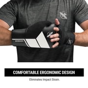 Hayabusa S4 Lace Up Boxing Gloves For Men and Women - Black, 14oz