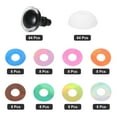 thumbnail image 3 of Uxcell 12mm Flash Safety Eyes, 64 Pcs Doll Eyes Realistic Colorful Crocheting Safety Eyes for Decor Crochet Accessories Dolls Craft Halloween, 8 Colors, 3 of 7