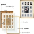 thumbnail image 4 of School Years Aluminum Metal Collage Picture Frame - Displays One 5x7 Photo and Twelve 2.5x3.5 Openings, K-12 Keepsake Gold, 4 of 6