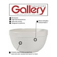 thumbnail image 2 of Tabletops Gallery  Style 4 Piece Classic White Stoneware Nesting Mixing Bowl Set for Baking and Cooking, 2 of 6