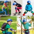 thumbnail image 4 of Rirool Kids Bike Helmet & Protective Gear Set - Ages 3-10 Boys Girls - Skateboard Cycling Scooter Rollerblading - Blue, 4 of 9