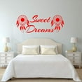 thumbnail image 1 of VWAQ Sweet Dreams Wall Decal Nursery - Dream Catcher Decor Kids Night Time Sticker, 1 of 1