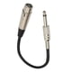 thumbnail image 3 of Cable De Micrófono Esté Conector De 3 Clavijas A Conector De 1/4 '' Y 6.35 Mm 3m, 3 of 7