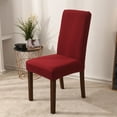 thumbnail image 3 of Stretch Chair Cover,Removable Washable Dining Chair Covers Polyester Jacquard Chair Slipcover Stretchable Chair Cover, 3 of 7
