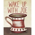 thumbnail image 2 of Baker, Mary Beth 20x24 White Modern Wood Framed Museum Art Print Titled - Wake Up With Joe, 2 of 4