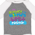 thumbnail image 4 of Inktastic Grandpa Worlds Best Pastor Boys or Girls Long Sleeve Baby Bodysuit, 4 of 5