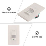 Motion Detector Light Switch, in Wall Sensor Switch-White