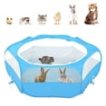 thumbnail image 1 of Corral para Animales Pequeños Pawaboo Impermeable Azul Claro, 1 of 8