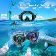 thumbnail image 2 of Set de Snorkel Honlanor para Adultos, Equipo de Snorkeling Antifugas y Antivaho, 2 of 7