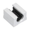 thumbnail image 4 of Linear Bearing Unit Slider, Linear Linear Ball Bearing Slide Block Units High Rigidity  Oxidation Process  For CNC Machine, 4 of 8
