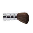 thumbnail image 2 of Barber Face  Brush, Barber Neck Duster Brush Electroplating Process  For Hair Salon Silver, 2 of 8