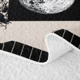 thumbnail image 5 of Erosebridal Halloween Raven Crow Twin Quilt Set, Spooky Jack O Lantern Twin Coverlet Set for Boys Girls, Beige Black Orange, 2-Piece 1 Bedspread and 1 Pillowcase, 5 of 7