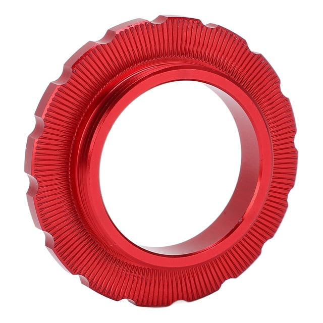Centerlock Lock Cover, Durable Aluminum Alloy High Strength Disc Rotor Lockring Rust Resistant Universal For Bike Multicolor,Black,Red,Blue,Gold