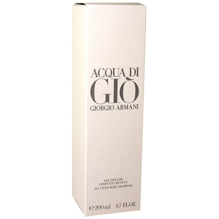 udslæt Observere erstatte Giorgio Armani Acqua Di Gio All Over Body Shampoo 200ml/6.7oz - Walmart.com
