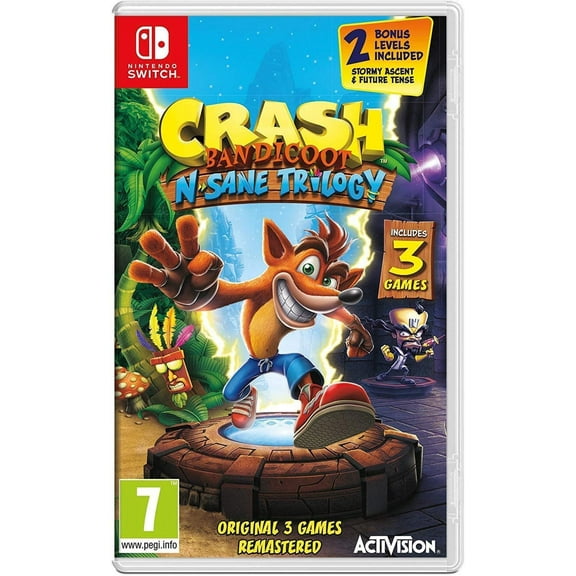 Crash N. Sane Trilogy, Activision, Nintendo Switch, 047875881990