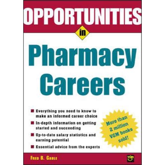 Pre-Owned Opportunties in Pharmacy Careers (Paperback) 0071411526 9780071411523